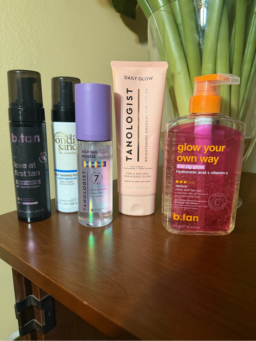 b.tan Glow Your Own Way, Tanologist Daily Glow & Self Tan Mousse Bundle…